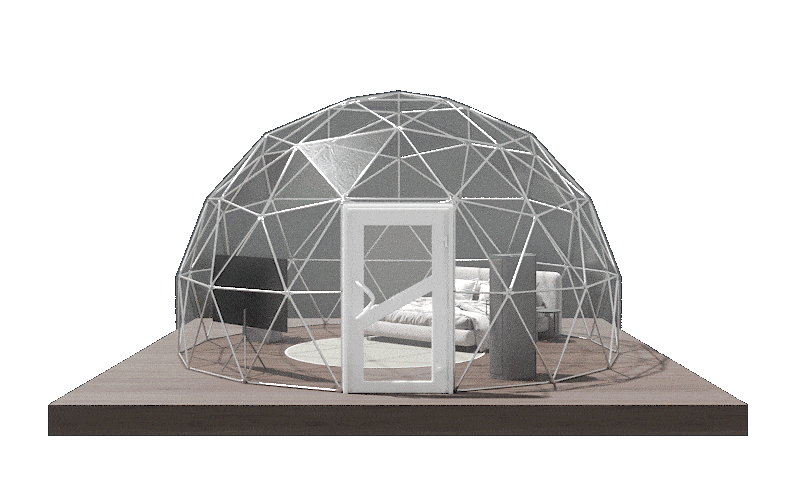 Dome glampings