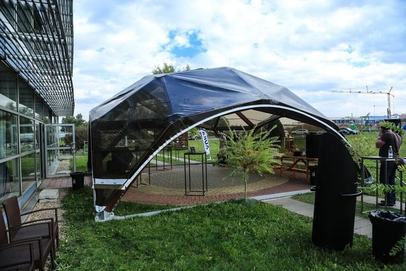 Tält för privata hus